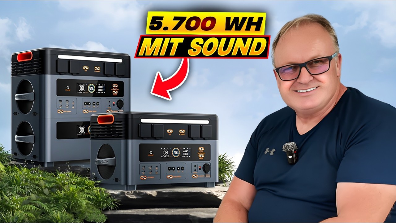 OSCAL Powermax BP2400: Musikbox mit 5.700 Wattstunden?!