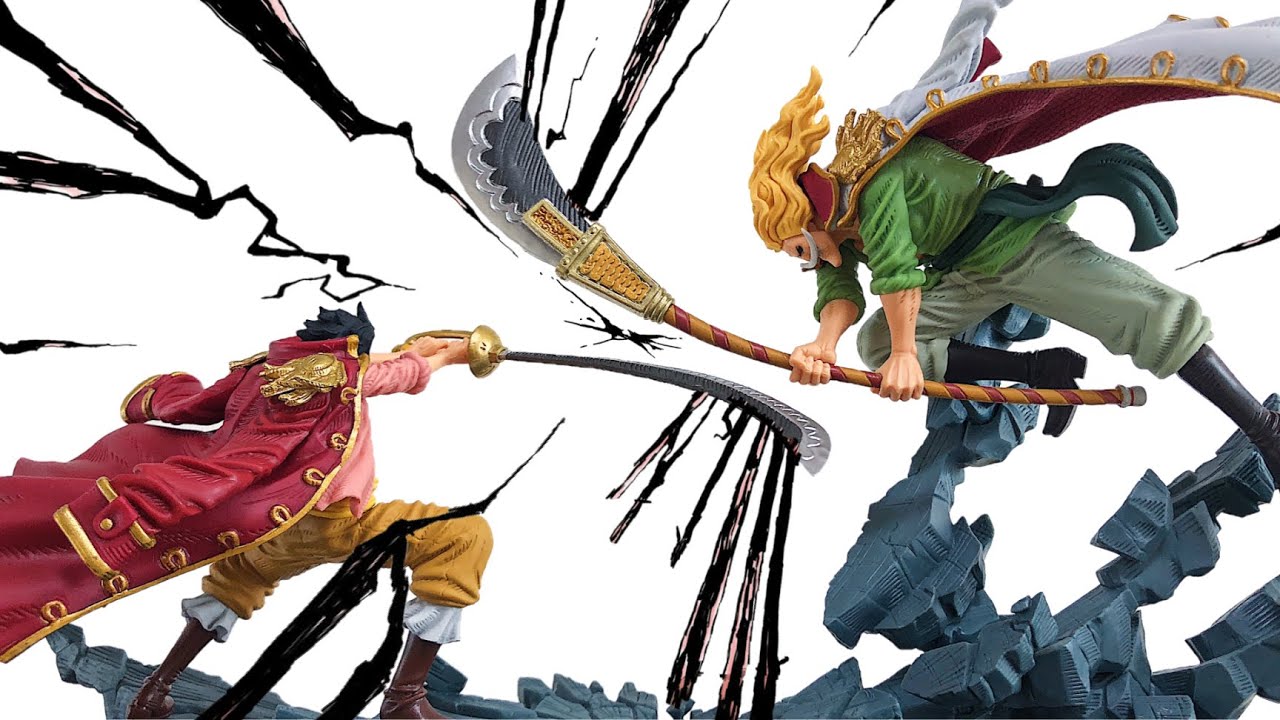 ROGER VS WHITEBEARD Manhood (UNBOXING) | One Piece Figure Review