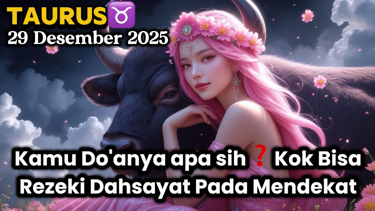 Taurus♉️ Kamu Do'anya apa sih❓Rezeki Dahsayat Pada Mendekat Desember 2025 - Planet Zodiak