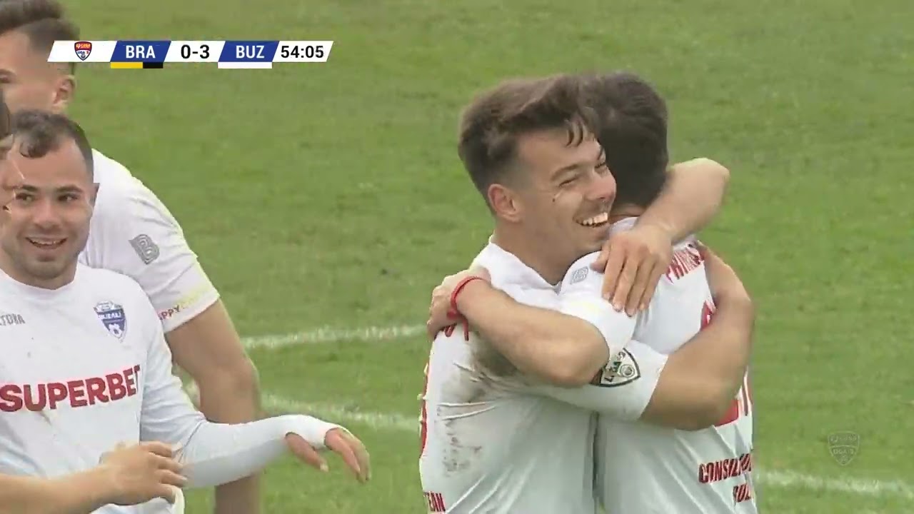 REZUMAT Liga 2: FC Braşov - FC Buzău 3-4. Nebunie de meci