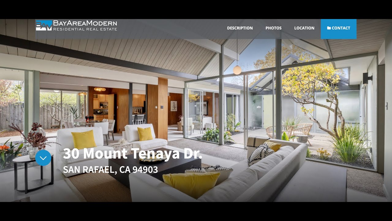 Original Eichler alert!- Eichler Home Tour in Lucas Valley California ! The Best Eichler Floorplan