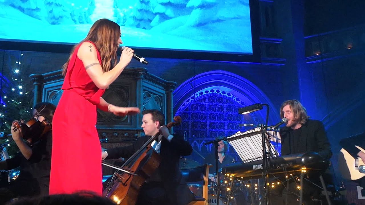 Andy Burrows with Melanie C - Baby It's Cold Outside - Union Chapel 12/12/2013