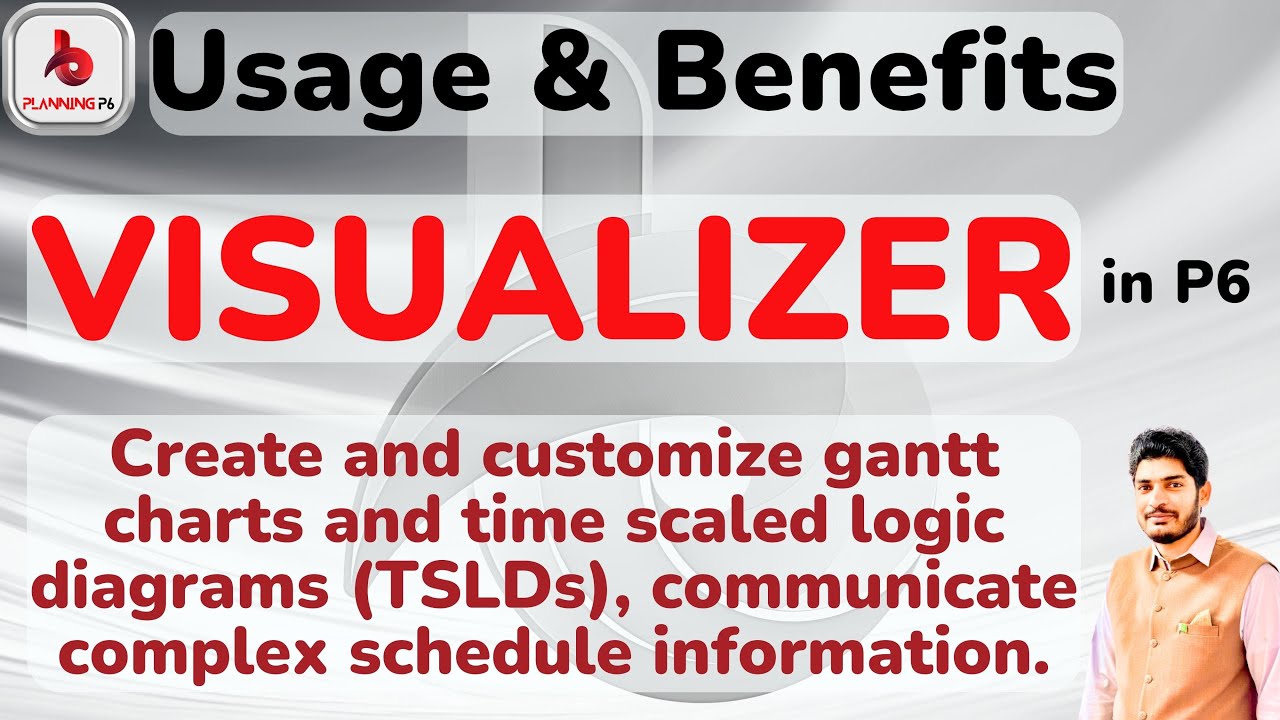 How To Use Visualizer PrimaveraP6 for Schedule Comparison | Create Gantt Charts with Visualizer P6
