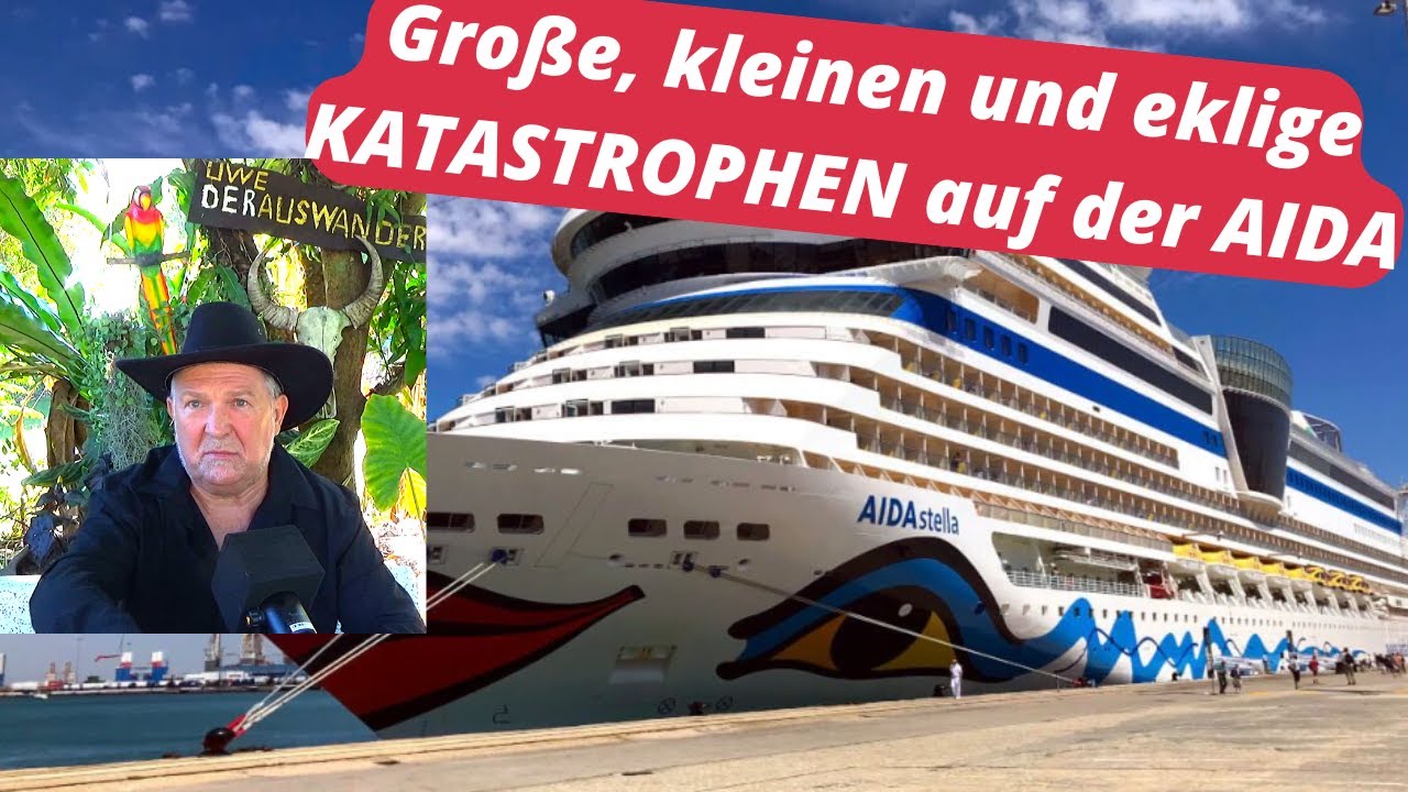 Ihr werdet es nicht glauben was alles auf und neben der AIDAstella vorgefallen ist.😲