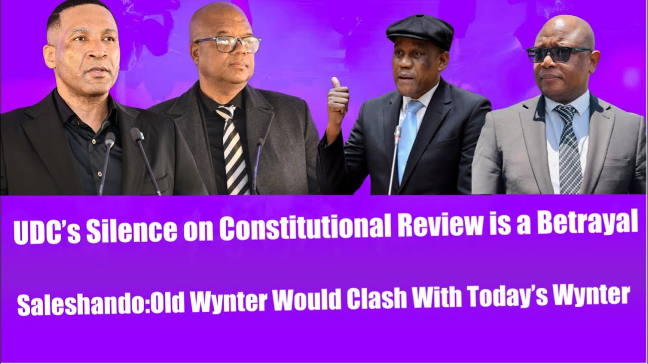 From Promise to Betrayal? Saleshando Slams UDC Over Constitutional Changes