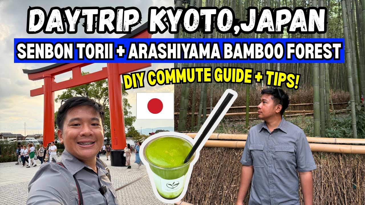 Exploring KYOTO, Japan | DIY Travel Guide & Tips! Senbon Torii + Arashiyama Forest