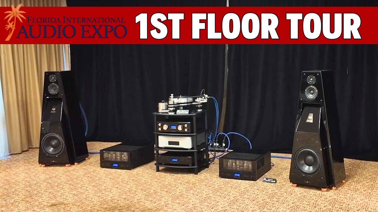 Florida International Audio Expo Floor 1 Full Tour / Walkthrough!