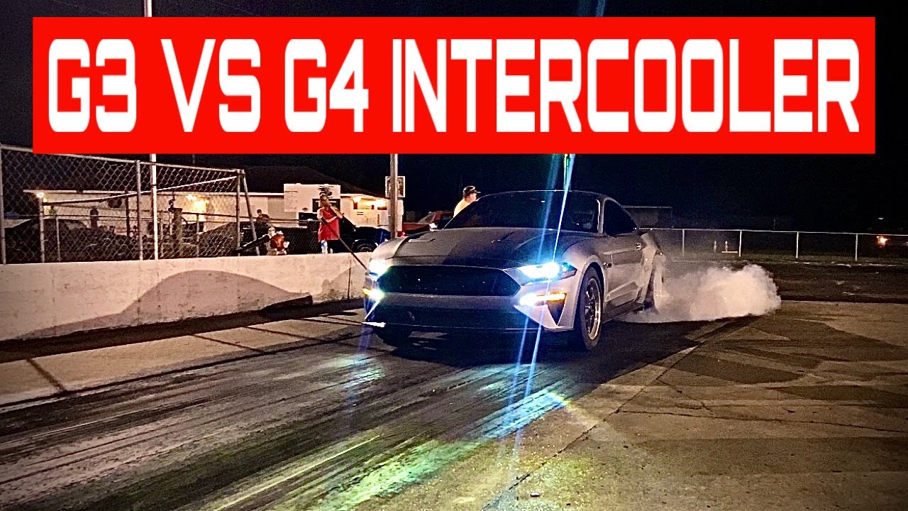 Battling High DA at the Dragstrip with ESS Supercharged Mustangs - G3 vs G4 Intercooler Comparison