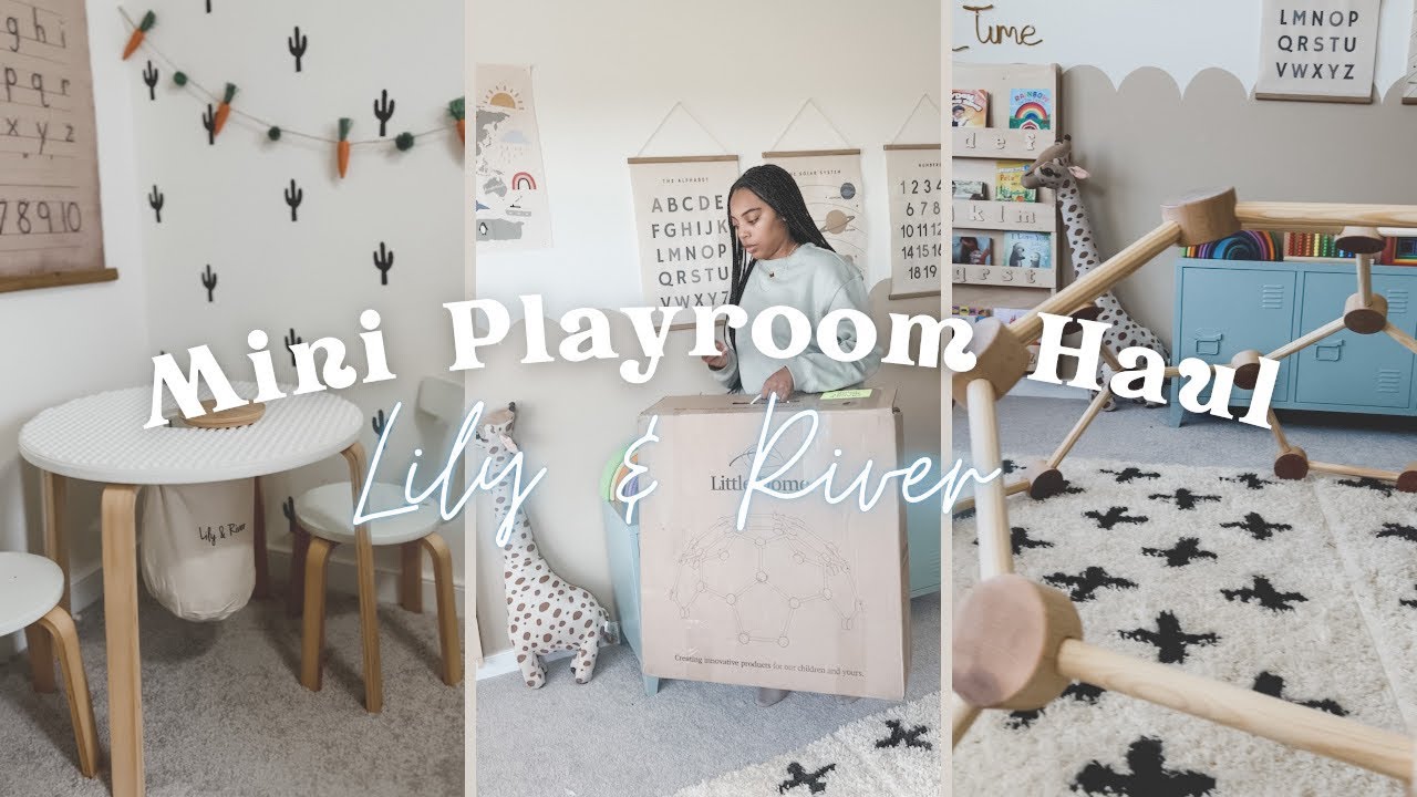 MINI PLAYROOM HAUL | Lily & River New Additions: Functional & Fun