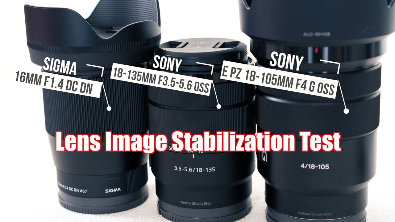SEL18135 vs SELP18105G vs 16mm F1.4 DC DN手ぶれ補正テスト