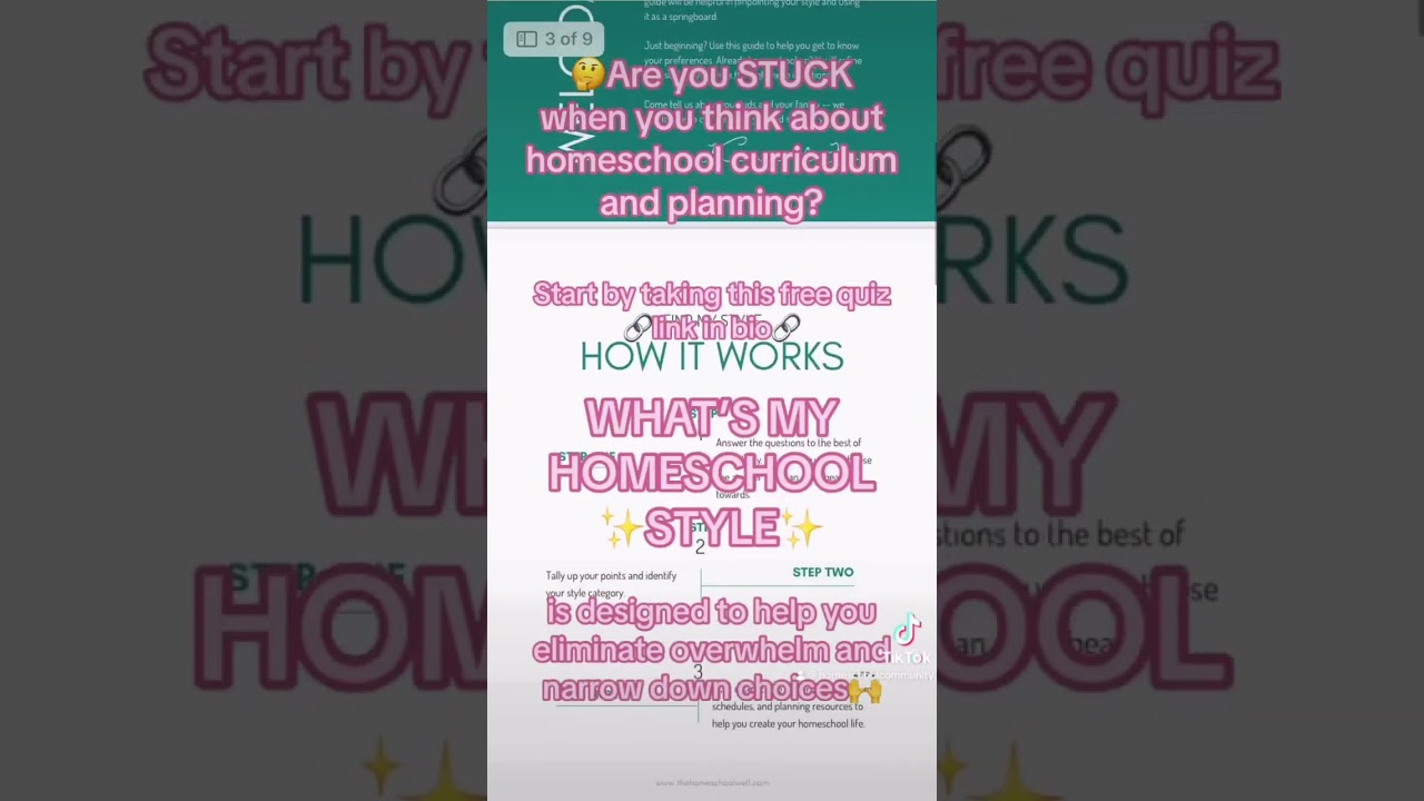 ✨What&rsquo;s your homeschool style?✨ #homeschoolcurriculum #homeschoolcommunity #christianhomeschooling