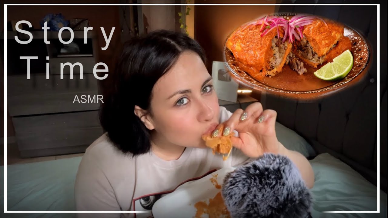 Asmr Comiendo Torta Ahogada | Asmr Story time