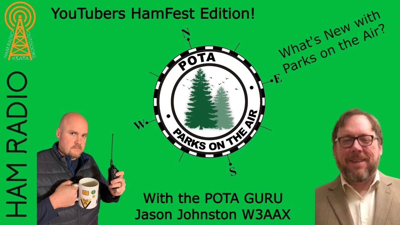 What's New with Parks on the Air with Jason Johnston W3AAX, the POTA guru! #YTHF21