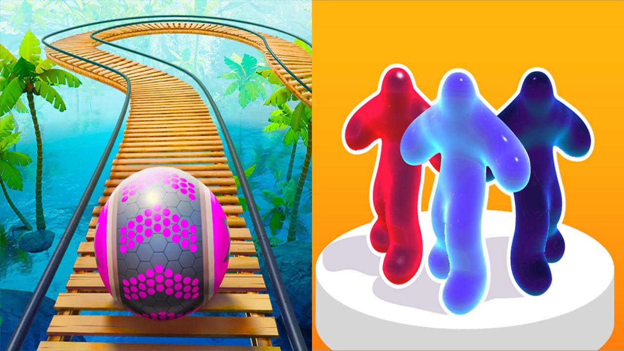 Rollance Adventure Balls VS Blob Runner 3D - All Levels Gameplay Android iOS Ep 1