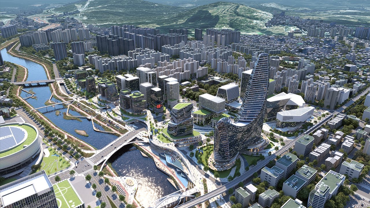 서울 디지털 바이오 시티  l  AR STUDIO CGI