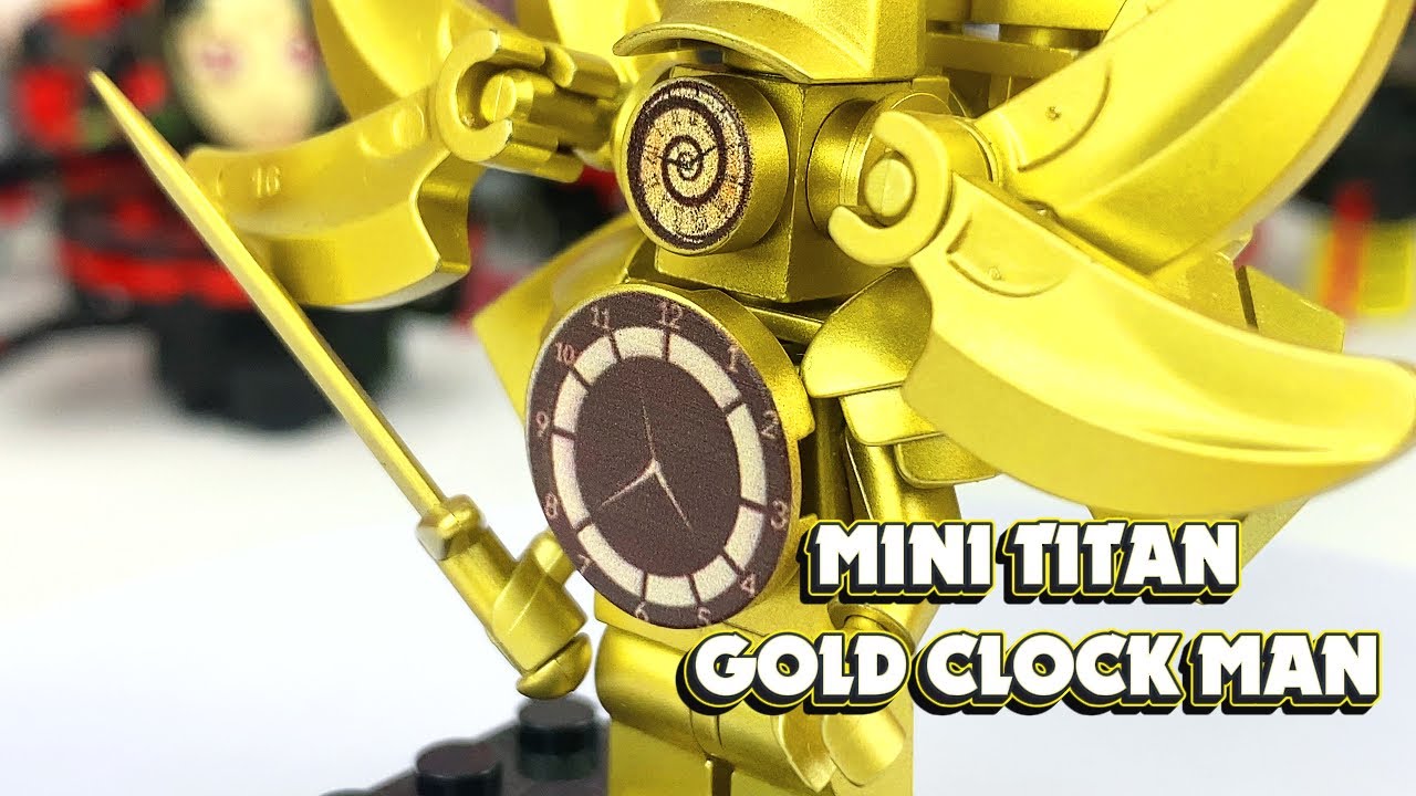 I Spent 15 minutes with the Mini Skibidi Toilet Titan Gold Clock Man and Here's What I Found