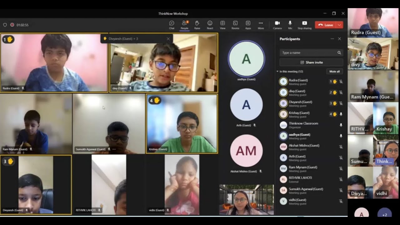 Live interactive session