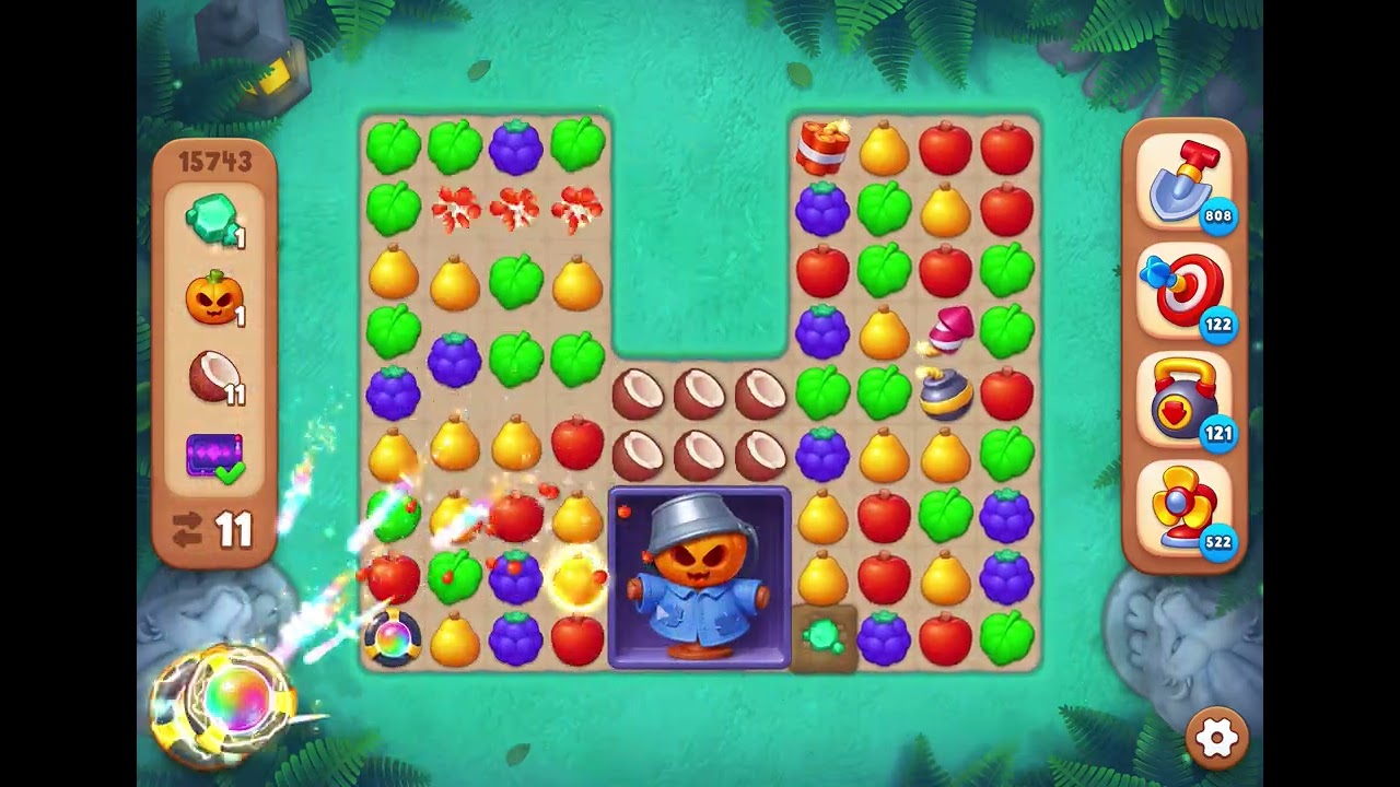 GardenScapes Level 15743 no boosters 