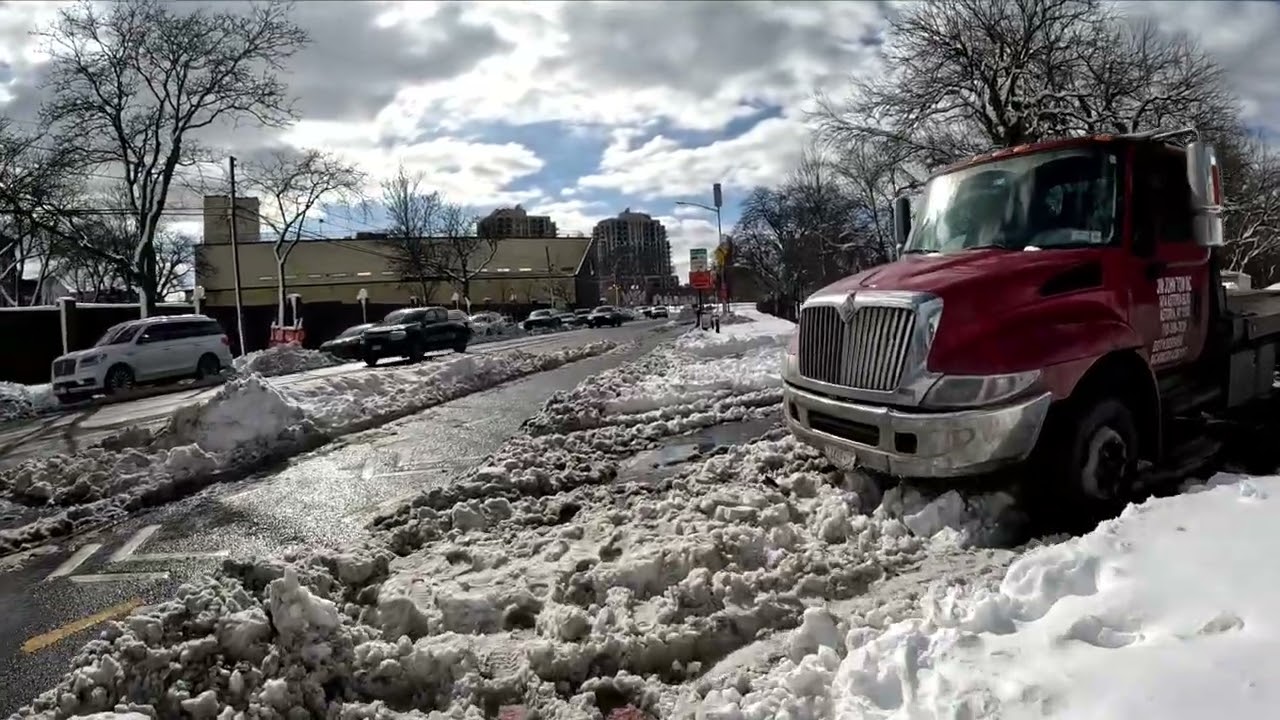 Martes 24 después de la tormenta de nieve del domingo 22 y lunes 23 de febrero 2026.