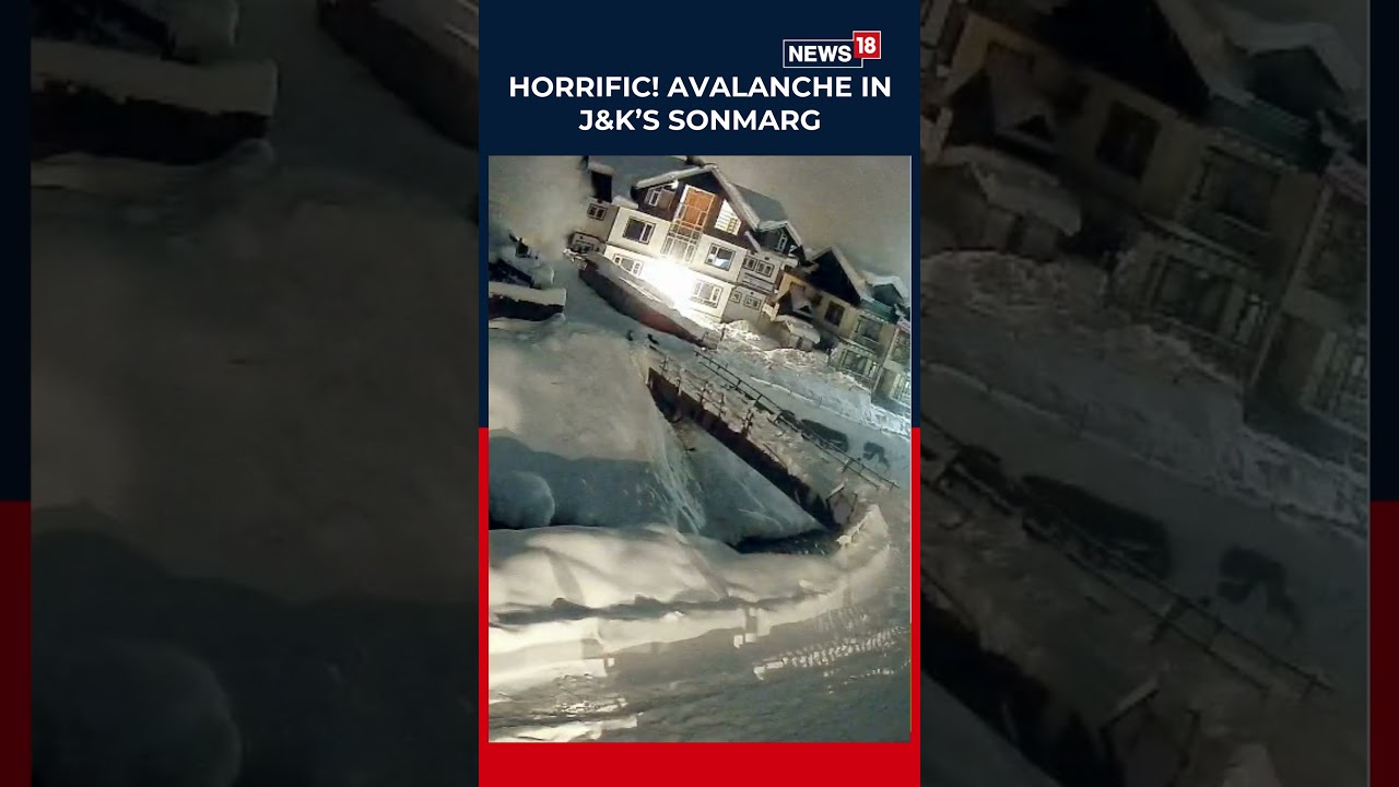 Horrific Avalanche in Jammu & Kashmir&rsquo;s Sonmarg Engulfs Houses | No Casualties Reported So Far| N18S