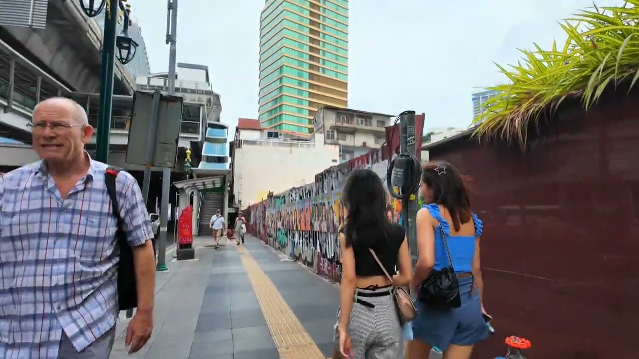 🇹🇭 BANGKOK CITY WALK - Nana Asok -  ASMR