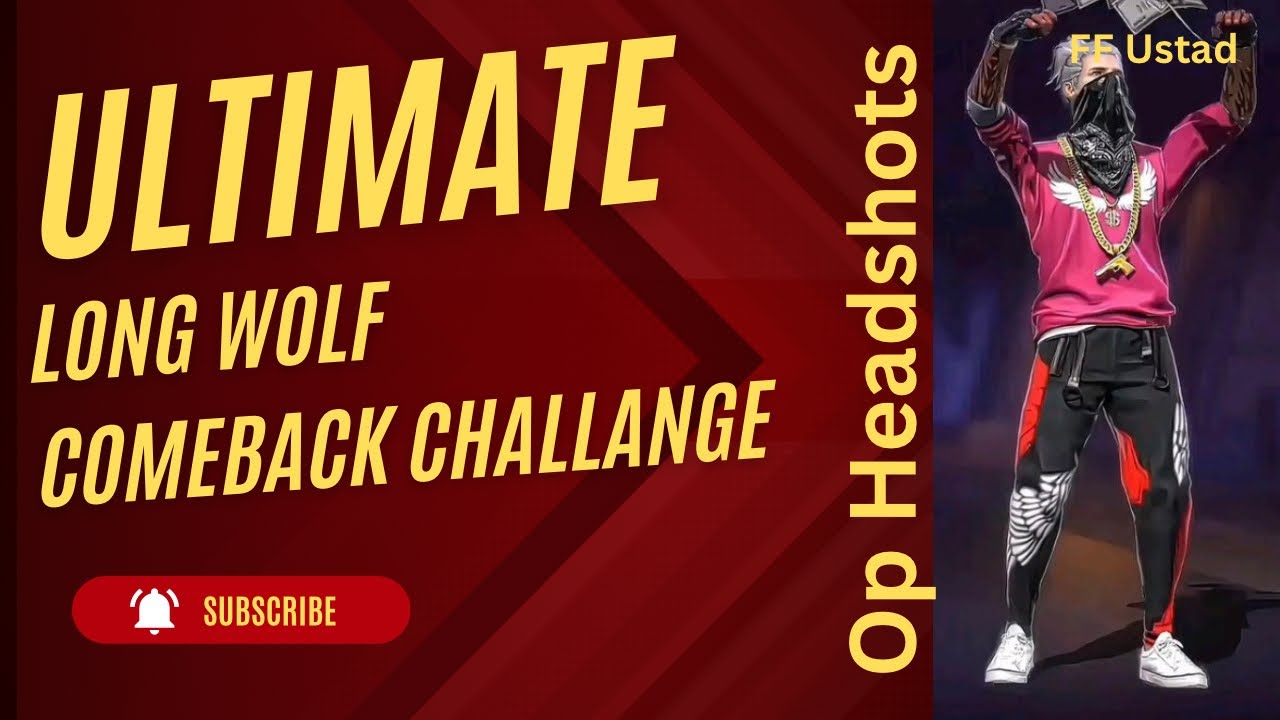 Free Fire Lone Wolf ComeBack | Op Headshots | FF Ustad | 
