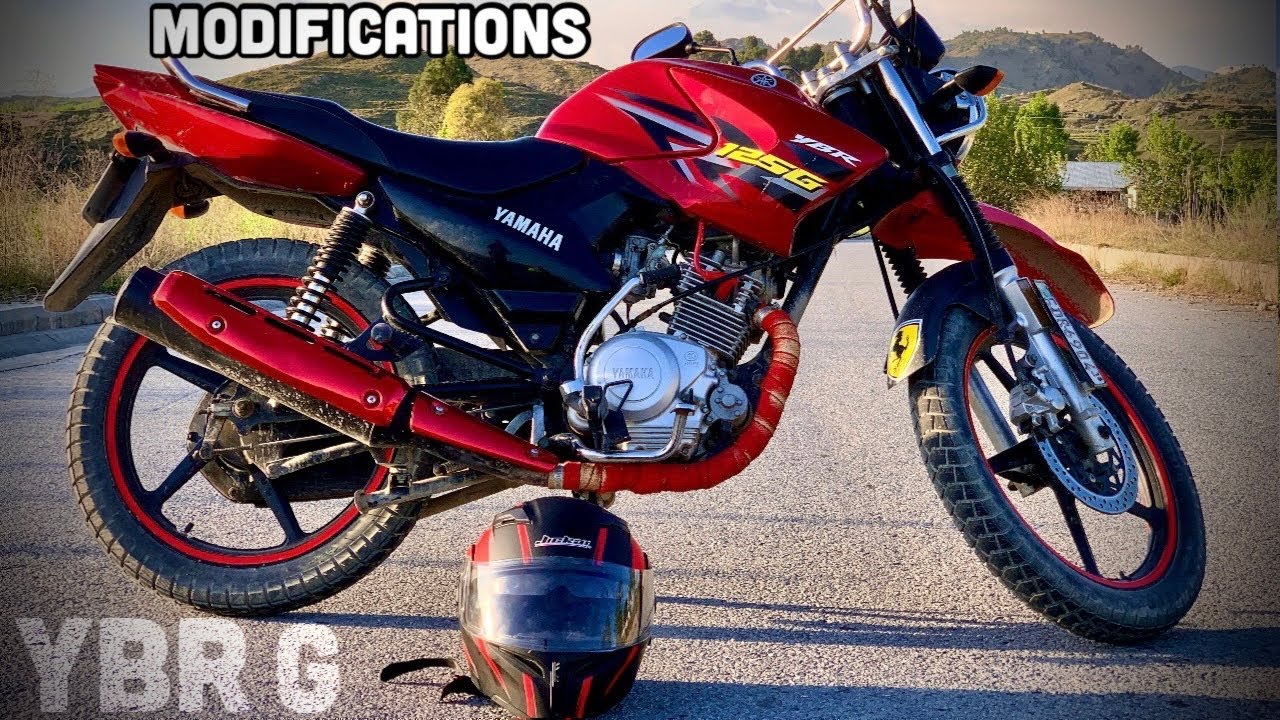 Best Modification for Yamaha YBR -G 125 in 2021 by BIKE MATE PK