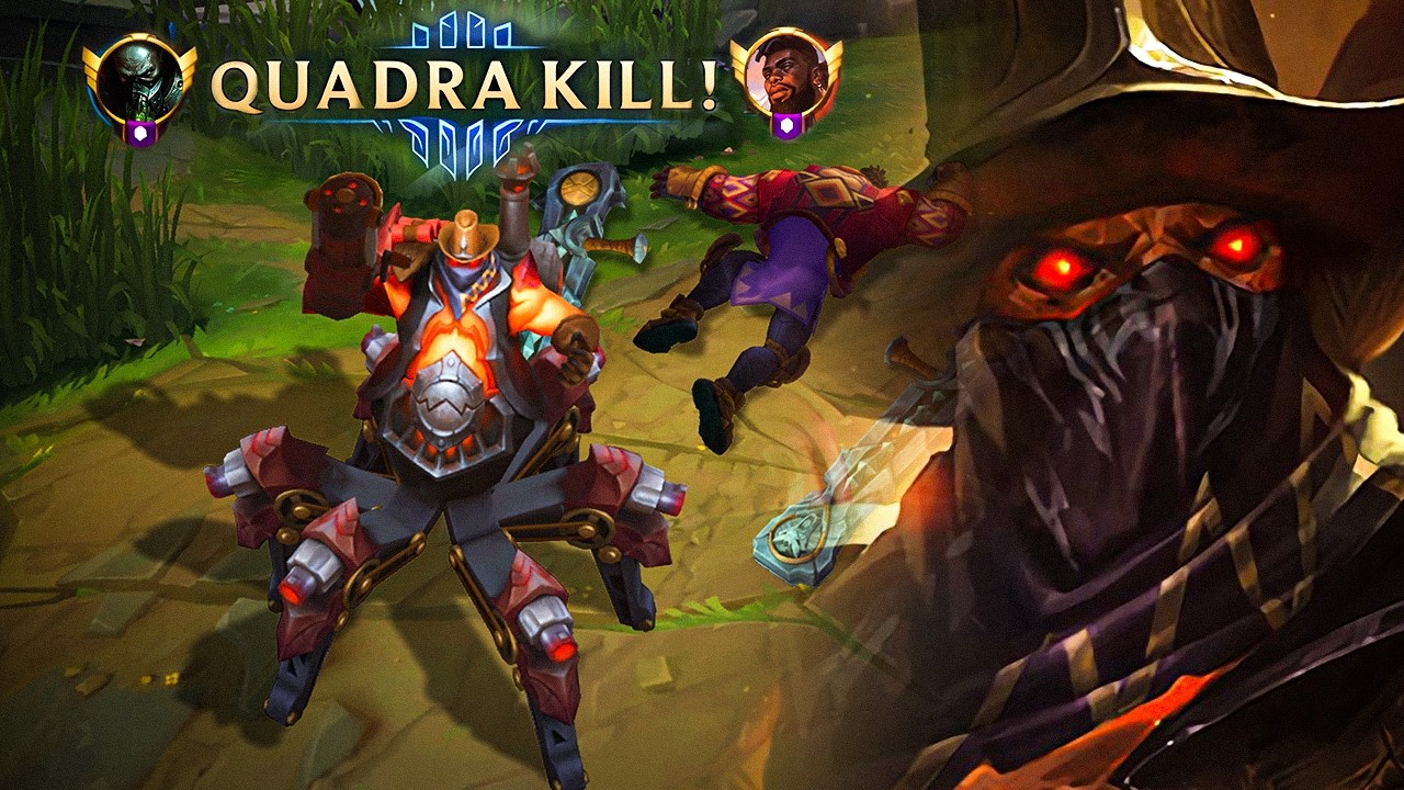 Masters K'Sante learns the strength of Urgot...