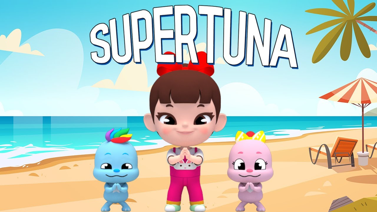 SuperTuna Challenge! Jin of BTS SuperTuna Song LimeTube Animation | Super Lime And Toys