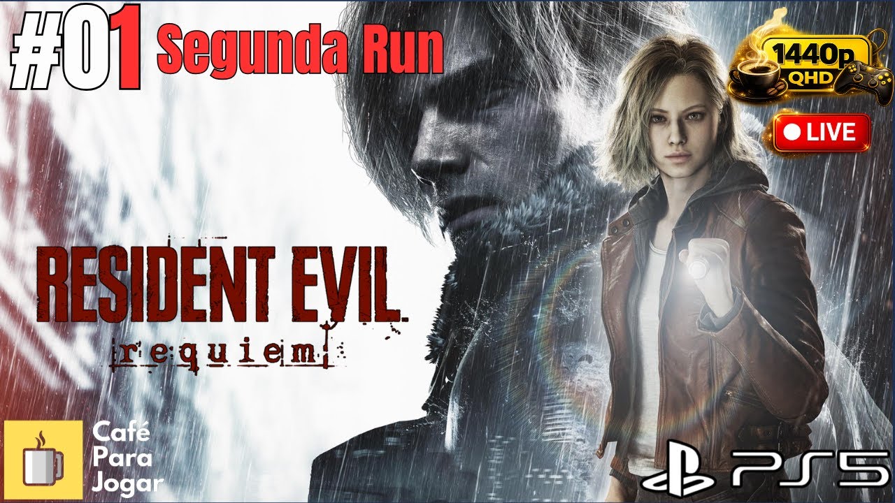 SEGUNDA RUN VAMO LÁ! RESIDENT EVIL - REQUIEM - 9 - #06 - 1440p - PS5 - Português-PT-BR