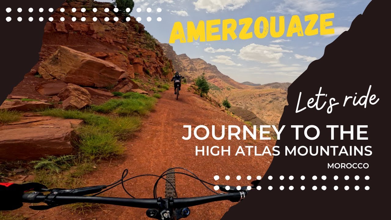 Epic Mountain Biking In The High Atlas Mountains (pov Gopro 11)