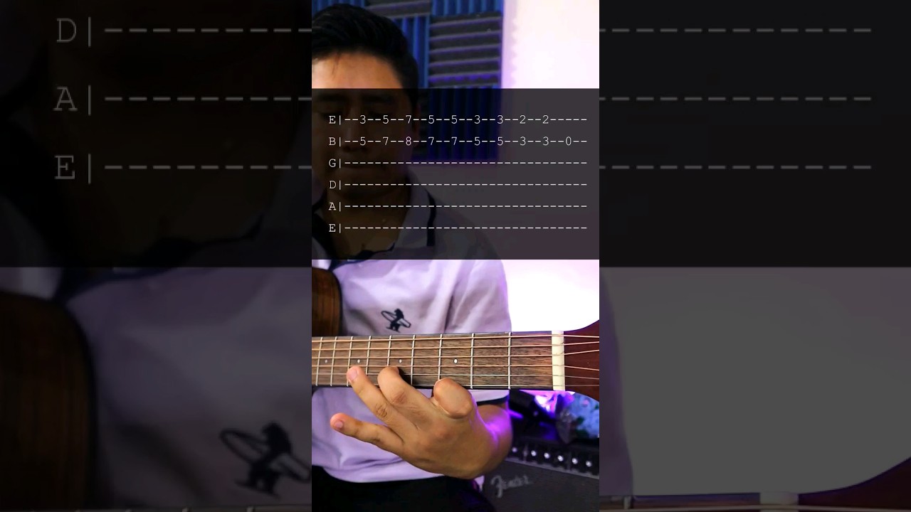EX DE VERDAD - REQUINTO - TUTORIAL GUITARRA 🎸