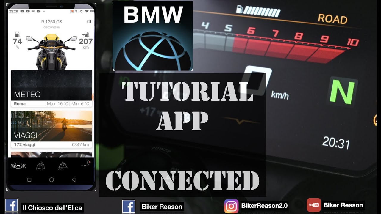 3° episodio TFT BMW, L'app Connected !! #APP #TFT #TUTORIAL
