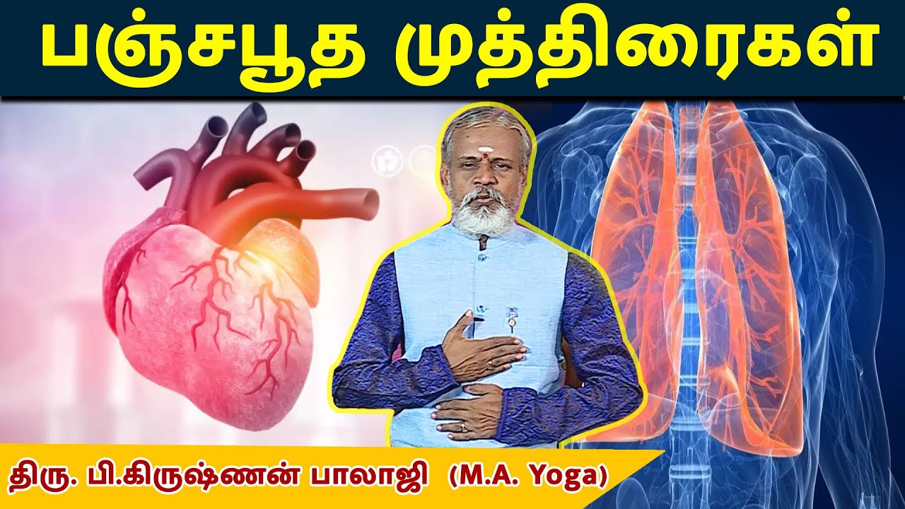 இராஜ உறுப்புகளை நன்கு செயல்பட வைக்கும் பஞ்சபூத முத்திரை |  Krishnan Balaji   @megatvindia
