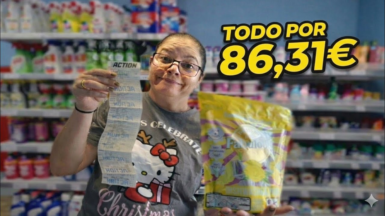LIMPIEZA BARATA en Luxemburgo/Gasto solo esto en productos de limpieza 😱