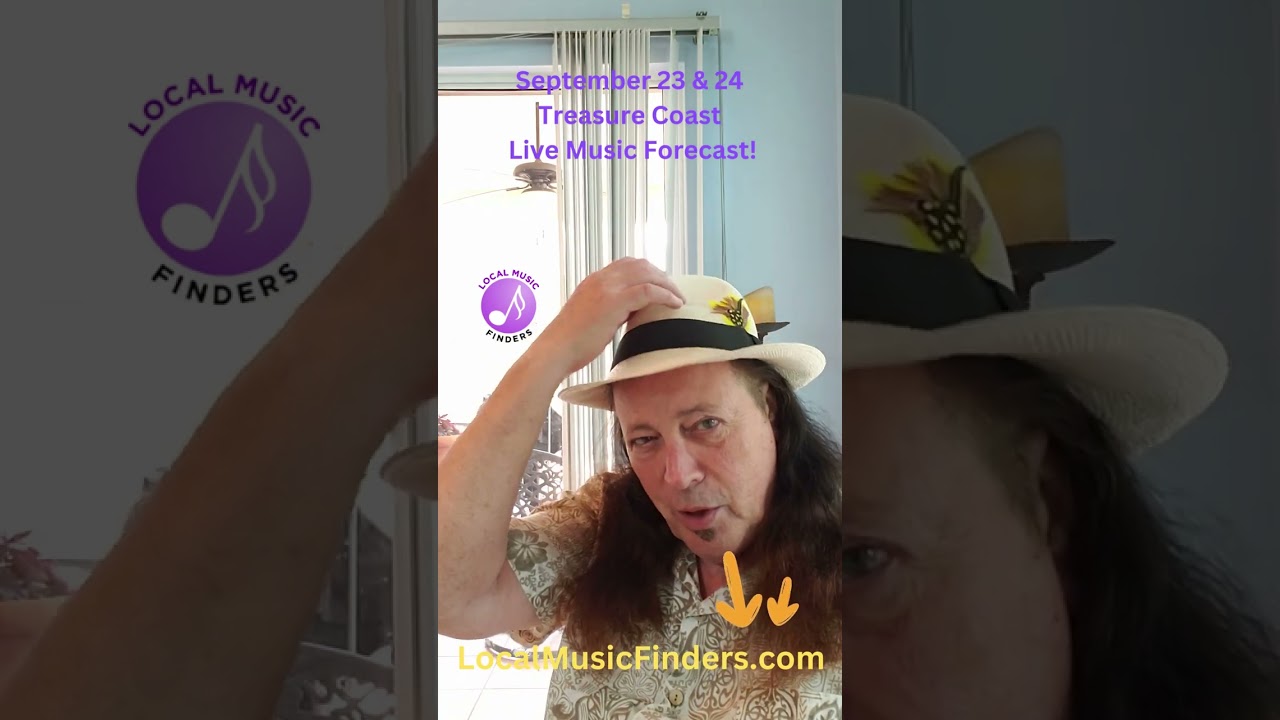 Treasure Coast Live Music Forecast for Sept 23 & 24