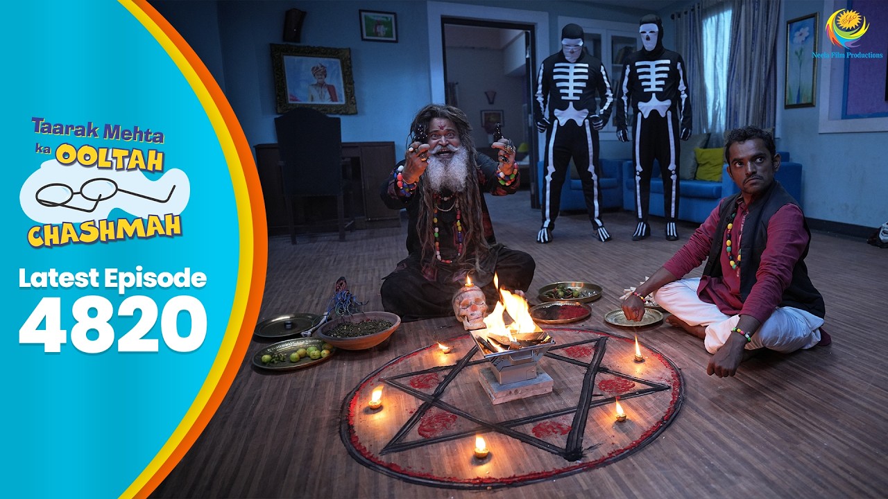 NEW! Ep 4820 - Jethalal be able to catch the lantern's rope? | Horror Comedy | Taarak Mehta Episode