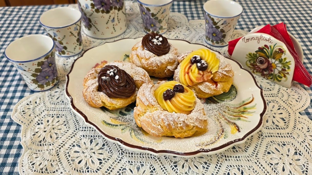 ZEPPOLE di SAN GIUSEPPE - Al FORNO