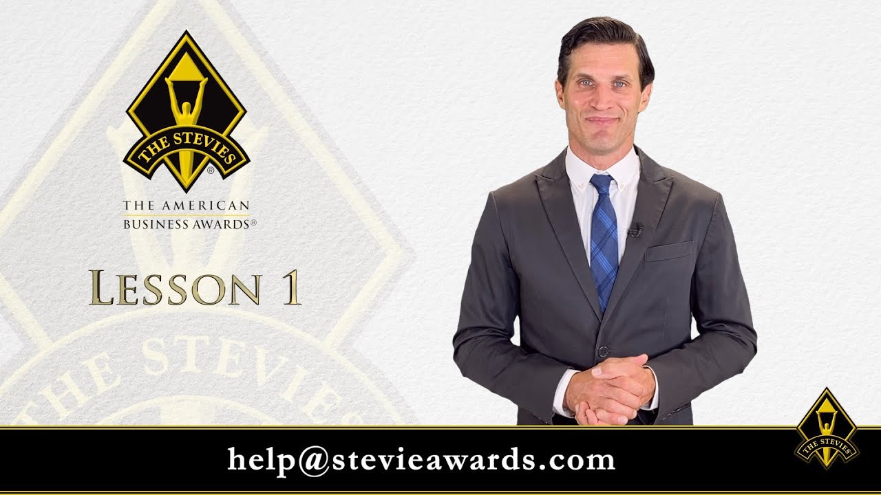Lesson 1: Reasons to Enter The 2022 American Business Awards&reg;