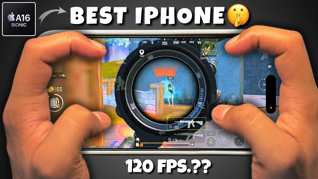 120 FPS !! HANDCAM iPhone 14 Pro Bgmi test 2025 | PUBG MOBILE/BGMI 😍