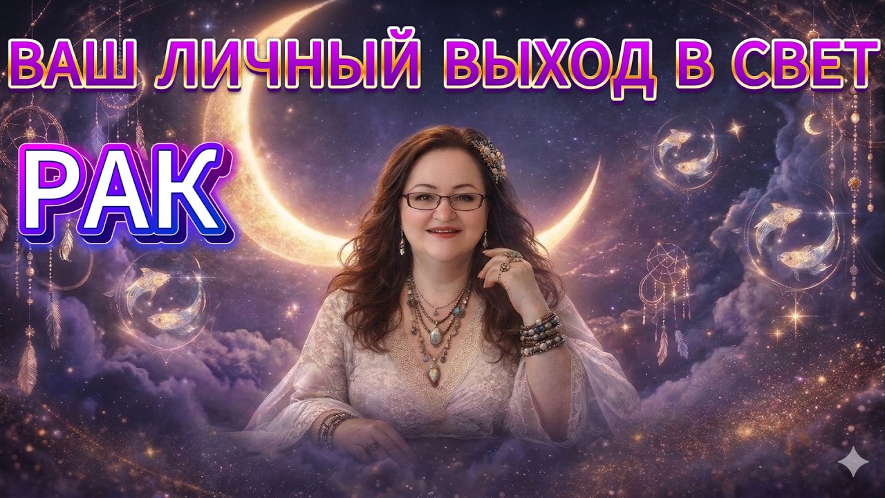 Рак Новолуние 19.3.2026: Большое плавание. Как выйти из домика и не потерять тапочки