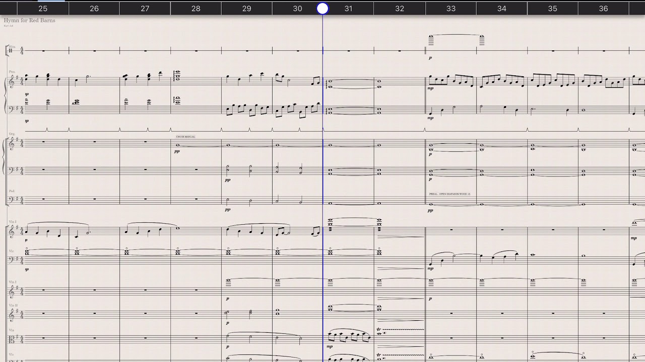 Hymn for Red Barns (StaffPad)