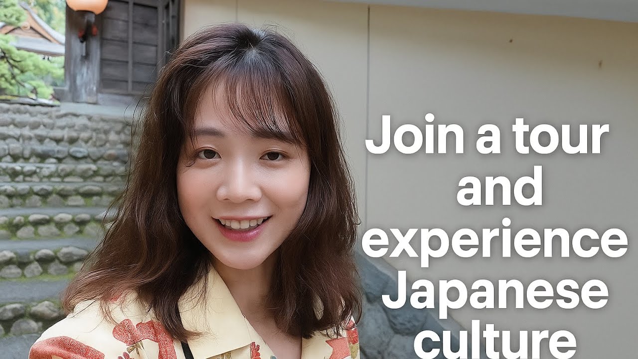 Join a tour and experience Japanese culture
