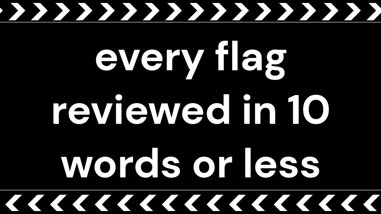 every bLockerman's minesweeper flag reviewed in 10 words or less