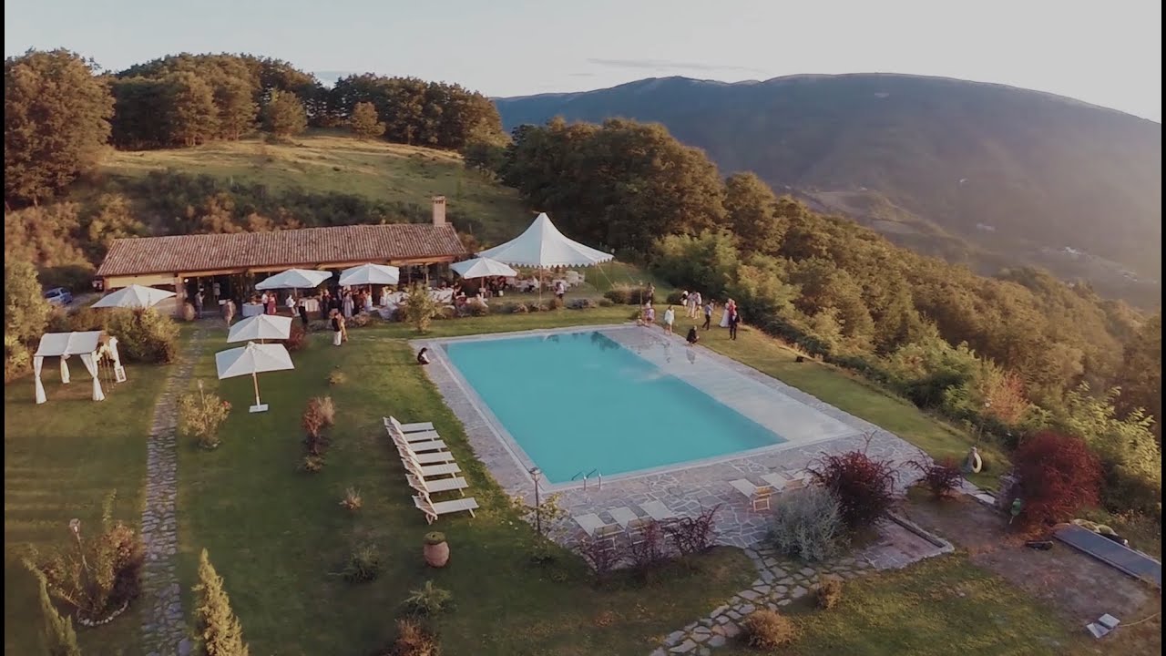 Chic Villa Wedding in Italy (Tuscany - Umbria) - Wedding Film Full Hd