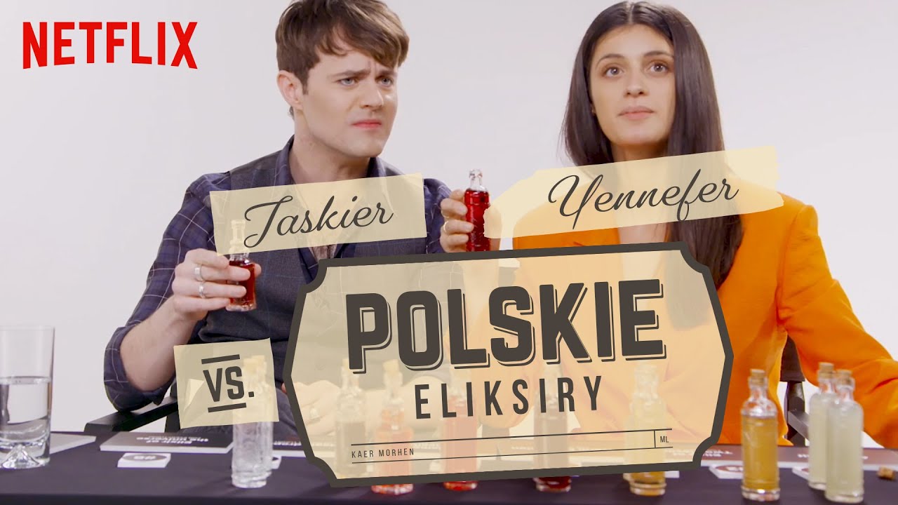 Jaskier i Yennefer vs. polskie eliksiry | Wiedźmin | Netflix