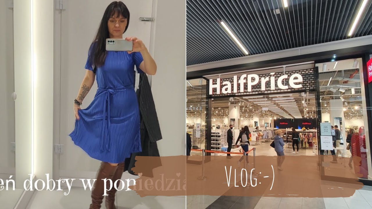 Markowe płaszcze w HalfPrice, vlog weekendowy :-)