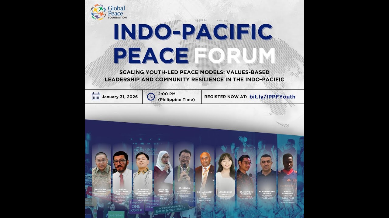 Indo-Pacific Peace Forum 2026