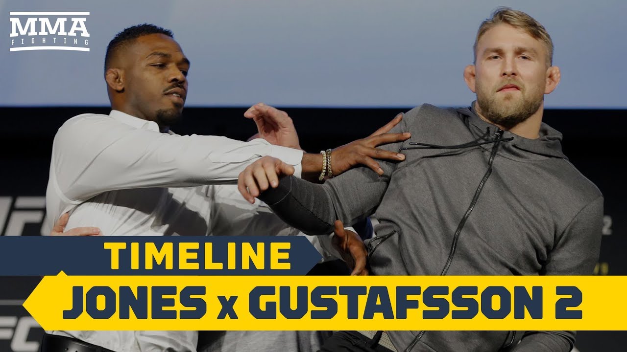UFC 232 Timeline: Jon Jones vs. Alexander Gustafsson 2 - MMA Fighting