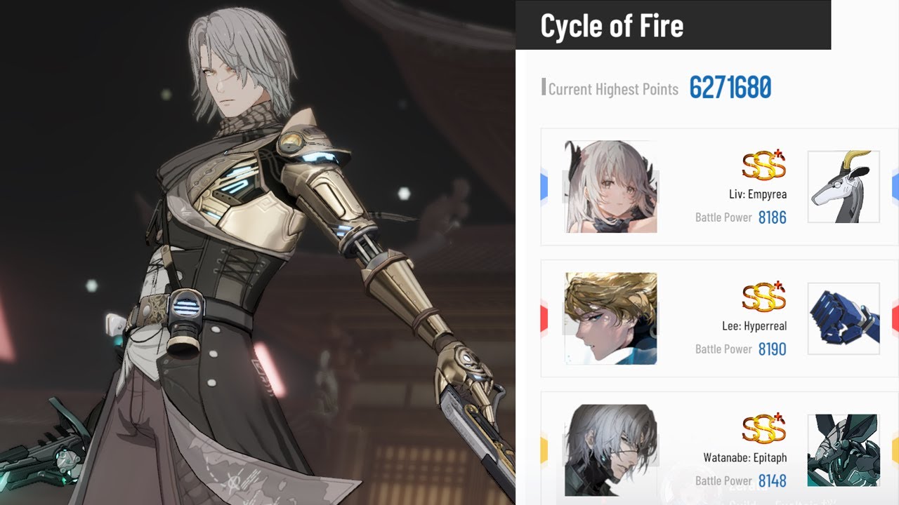 [PGR] 627w Legend Fire Warzone [Global Server Asia] 11.22.24